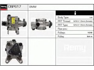 DELCO REMY DSP617 hidraulinis siurblys, vairo sistema 
 Vairavimas -> Vairo pavara/siurblys
32 41 1 141 516, 32 41 1 141 681