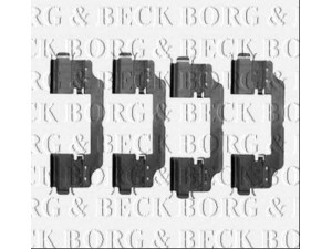 BORG & BECK BBK1217 priedų komplektas, diskinių stabdžių trinkelės 
 Stabdžių sistema -> Diskinis stabdys -> Stabdžių dalys/priedai