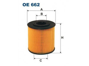 FILTRON OE662 alyvos filtras 
 Techninės priežiūros dalys -> Techninės priežiūros intervalai
1275810, 12758108, 1275811, 12758116