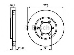BOSCH 0 986 478 967 stabdžių diskas 
 Stabdžių sistema -> Diskinis stabdys -> Stabdžių diskas
414 410 51 10, 414 410 62 10, 414 410 62 11