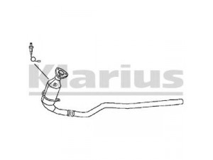 KLARIUS 321300 katalizatoriaus keitiklis 
 Išmetimo sistema -> Katalizatoriaus keitiklis
5854201, 858157, 9201270, 9202071