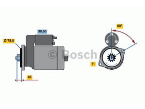 BOSCH 0 986 019 071 starteris 
 Elektros įranga -> Starterio sistema -> Starteris
31200-PT0-903, 31200-PT0-904, 31200-PT0-905