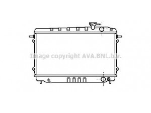 AVA QUALITY COOLING HD2014 radiatorius, variklio aušinimas 
 Aušinimo sistema -> Radiatorius/alyvos aušintuvas -> Radiatorius/dalys
19010PD2003, 19010PD2661, 19010PD2662