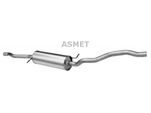 ASMET 03.098 vidurinis duslintuvas 
 Išmetimo sistema -> Duslintuvas
1211714, 1484009, 7M3 253 409M