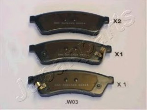 JAPANPARTS PP-W03AF stabdžių trinkelių rinkinys, diskinis stabdys 
 Techninės priežiūros dalys -> Papildomas remontas
96475028