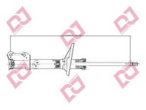 DJ PARTS DS1687GS amortizatorius 
 Pakaba -> Amortizatorius
4854012020