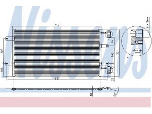 NISSENS 94678 kondensatorius, oro kondicionierius 
 Oro kondicionavimas -> Kondensatorius
27650-00QAH, 4414580, 82 00 019 382