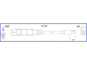 HITACHI 134714 uždegimo laido komplektas 
 Kibirkšties / kaitinamasis uždegimas -> Uždegimo laidai/jungtys
06A905409A, 06A905409E, 06A905409H
