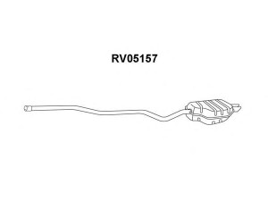 VENEPORTE RV05157 galinis duslintuvas 
 Išmetimo sistema -> Duslintuvas
WCG102830, WCG102831