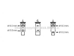 AVA QUALITY COOLING HY1410 išsiplėtimo vožtuvas, oro kondicionavimas 
 Oro kondicionavimas -> Vožtuvai
9762622000