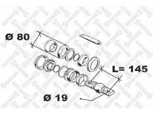 STELLOX 84-12032-SX remonto komplektas, trauklė
5001014345