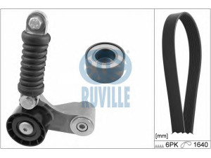 RUVILLE 5555480 V formos rumbuotas diržas, komplektas 
 Techninės priežiūros dalys -> Techninės priežiūros intervalai