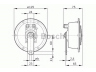 BOSCH 0 320 223 022 garsinis signalas; garsinis signalas 
 Elektros įranga -> Garsinis signalas
61 33 1 377 816, 0611242, 611242