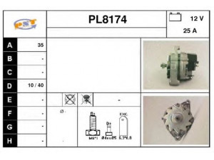 SNRA PL8174 kintamosios srovės generatorius
6005003157