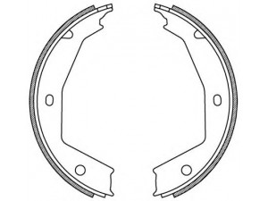 OPEN PARTS BSA2187.00 stabdžių trinkelių komplektas 
 Techninės priežiūros dalys -> Papildomas remontas
4241G7, 9566926980, 77362450, 77362450