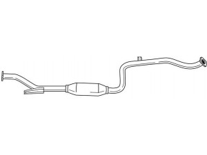 AKS DASIS SG37412 vidurinis duslintuvas
