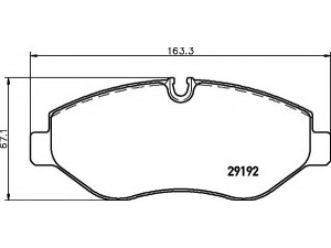 HELLA 8DB 355 005-521 stabdžių trinkelių rinkinys, diskinis stabdys 
 Techninės priežiūros dalys -> Papildomas remontas
2E0698151, 2E0698151B, 2E0698151E