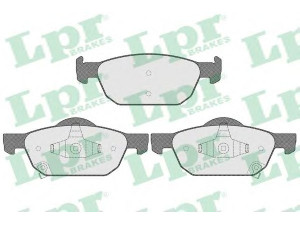 LPR 05P1560 stabdžių trinkelių rinkinys, diskinis stabdys 
 Techninės priežiūros dalys -> Papildomas remontas
45022TL1G00, 45022TL1G01