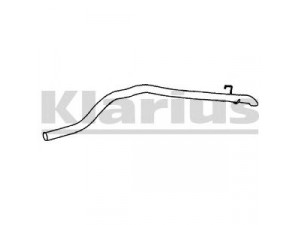 KLARIUS 160008 išleidimo kolektorius 
 Išmetimo sistema -> Išmetimo vamzdžiai
91137973, 94171634, 94171634