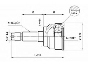 STATIM C.478 jungčių komplektas, kardaninis velenas 
 Ratų pavara -> Sujungimai/komplektas
F069-22-610C, F024-25-600, F024-25-400