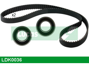 LUCAS ENGINE DRIVE LDK0036 paskirstymo diržo komplektas 
 Techninės priežiūros dalys -> Papildomas remontas