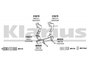 KLARIUS 930994E išmetimo sistema