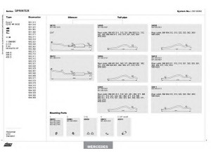 DINEX 250100062 išmetimo sistema 
 Išmetimo sistema -> Išmetimo sistema, visa