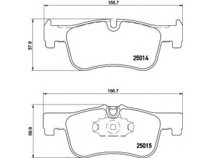 HELLA 8DB 355 020-201 stabdžių trinkelių rinkinys, diskinis stabdys 
 Techninės priežiūros dalys -> Papildomas remontas
34116850567, 34116858910