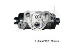 IPS Parts ICR-4535 rato stabdžių cilindras 
 Stabdžių sistema -> Ratų cilindrai
MB500485, MB500535