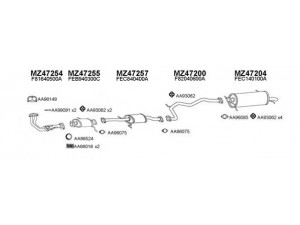 VENEPORTE 470017 išmetimo sistema