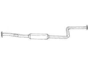 AKS DASIS SG65422 vidurinis duslintuvas