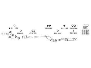 HJS Au_647 išmetimo sistema