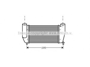 AVA QUALITY COOLING FT4003 tarpinis suslėgto oro aušintuvas, kompresorius 
 Variklis -> Oro tiekimas -> Įkrovos agregatas (turbo/superįkrova) -> Tarpinis suslėgto oro aušintuvas
82400600, 82400600
