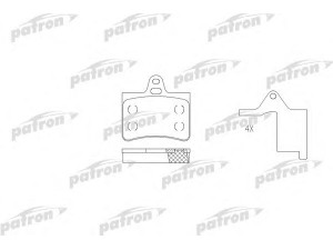 PATRON PBP1413 stabdžių trinkelių rinkinys, diskinis stabdys 
 Techninės priežiūros dalys -> Papildomas remontas
425217, 425290