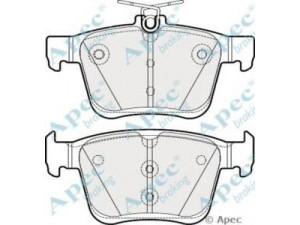 APEC braking PAD1903 stabdžių trinkelių rinkinys, diskinis stabdys 
 Techninės priežiūros dalys -> Papildomas remontas
8V0698451, 8V0698451, 3Q0698451