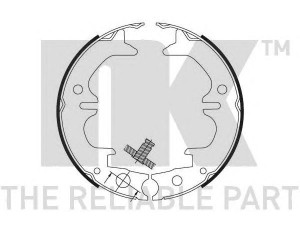 NK 2745729 stabdžių trinkelių komplektas, stovėjimo stabdis 
 Stabdžių sistema -> Rankinis stabdys
4654020040, 4654020060, 4654020070
