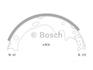 BOSCH 0 986 AB0 037 stabdžių trinkelių komplektas 
 Techninės priežiūros dalys -> Papildomas remontas
44060 20W25
