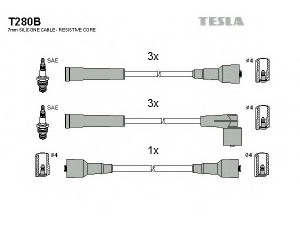 TESLA T280B uždegimo laido komplektas 
 Kibirkšties / kaitinamasis uždegimas -> Uždegimo laidai/jungtys
1612525, 90392649