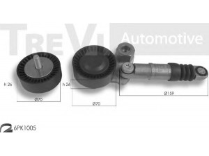 TREVI AUTOMOTIVE KA1142 V formos rumbuotas diržas, komplektas 
 Techninės priežiūros dalys -> Techninės priežiūros intervalai