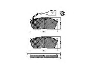 SPIDAN 31178 stabdžių trinkelių rinkinys, diskinis stabdys 
 Techninės priežiūros dalys -> Papildomas remontas
GBP90289, GBP90293, GBP90310