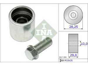 INA 532 0714 10 kreipiantysis skriemulys, paskirstymo diržas 
 Diržinė pavara -> Paskirstymo diržas/komplektas -> Laisvasis/kreipiamasis skriemulys
06B 109 244