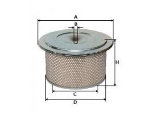 UNIFLUX FILTERS XA2169 oro filtras