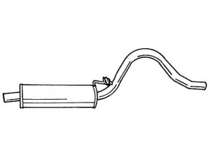 AKS DASIS SG40401 vidurinis duslintuvas