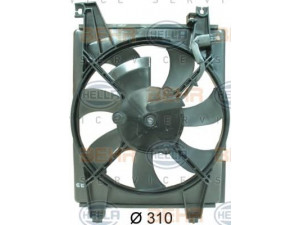 HELLA 8EW 351 034-551 pūtiklis, oro kondicionierius 
 Oro kondicionavimas -> Kondensatorius
97730-2C000, 97730-2D000