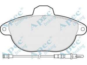 APEC braking PAD931 stabdžių trinkelių rinkinys, diskinis stabdys 
 Techninės priežiūros dalys -> Papildomas remontas
425133, 425158, 425293