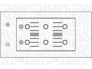 MAGNETI MARELLI 067300470005 starterio akumuliatorius
