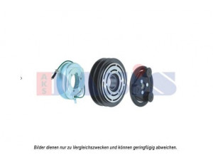 AKS DASIS 855017N magnetinė sankaba, oro kondicionieriaus kompresorius 
 Oro kondicionavimas -> Kompresorius/dalys
81619066010
