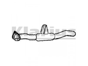 KLARIUS CL173D galinis duslintuvas 
 Išmetimo sistema -> Duslintuvas
MB239653, MB239654, MR239653, MR239654