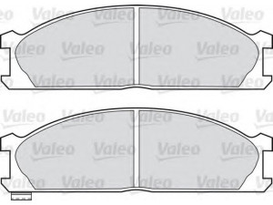 VALEO 598618 stabdžių trinkelių rinkinys, diskinis stabdys 
 Techninės priežiūros dalys -> Papildomas remontas
41060-08N90, 41060-08N91, 41060-08N92