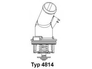 WAHLER 4814.92D termostatas, aušinimo skystis 
 Aušinimo sistema -> Termostatas/tarpiklis -> Thermostat
06C 121 111 E, 06C 121 111 C, 06C 121 111 D